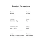 مبدل OTG USB-A به Lightning و کارتخوان MicroSD مک دودو مدل OT-785 - Image 4