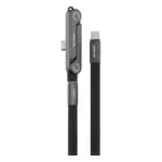 کابل شارژ و نگهدارنده 2 در 1 گرین لاین USB-C مدل GNUSBCHLCBBK