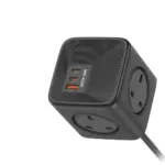 پاور سوکت 7 در 1 گرین لاین 33W PPS مدل Compact GN7N133WPSBK - Image 3