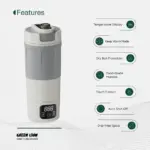 کتری برقی قابل حمل گرین لاین Kettle & Go ظرفیت 600 میلی‌لیتر مدل - Image 8