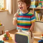اسپیکر کارائوکه کودک گرین لاین Pico Kids مدل GNPICOKIDSPBG - Image 4