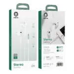 هندزفری سیمی گرین لاین Stereo Earphones مدل GNSTREPMICWH - Image 2