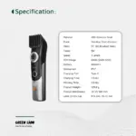 ماشین اصلاح و تریمر گرین لاین مدل Trim Gen 70 GNTRMGN70BK - Image 8