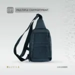 کیف دوشی لولو مدل Urban Sling Bag LVLUSBBK - Image 11