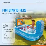 استخر بادی فوتبال و بازی آبی پرودو لایف‌استایل Goal Splash مدل PDFDS13BL - Image 3