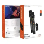 میکروفون بیسیم دوگانه پرودو Soundtec Duo Mic مدل PD-STWLEP050-BK - Image 2