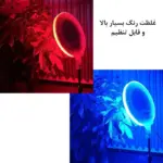 نور ثابت ال ای دی RGB مدل Fill Light GS-450 همراه با سهپایه - Image 10