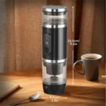 اسپرسوساز شارژی قابل حمل Blue Fire با فشار 20 بار و فوم‌ساز شیر - Image 9