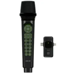 میکروفون بی‌سیم گرین لاین مدل GM-96X با ریموت کنترل GNGM96XMICBK