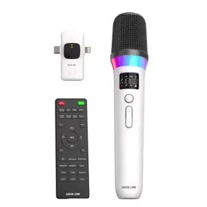 میکروفون بی‌سیم گرین لاین مدل GM-97X با ریموت کنترل GNGM97XMICWH