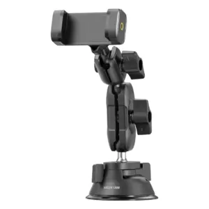 پایه نگهدارنده گوشی خودرو گرین لاین GX-101 مکشی مدل GNGX101HLDRBK