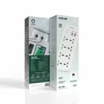 چندراهی برق 14 کاره گرین لاین مدل GS-900 شارژ سریع و تایمر دیجیتال GNGS900SKTWH - Image 4