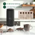 آسیاب قهوه شارژی گرین لاین مدل Grind Pro GNGRND45BK - Image 7