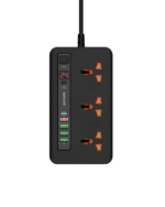 چندراهی برق و شارژر چندپورته پرودو مدل Multi-Port Power Hub با تایمر PDFWCH013 - Image 13