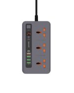 چندراهی برق و شارژر چندپورته پرودو مدل Multi-Port Power Hub با تایمر PDFWCH013 - Image 5