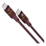کابل USB-C به USB-C پرودو Arcano با توان 60 وات و نور LED PDJT300BUR