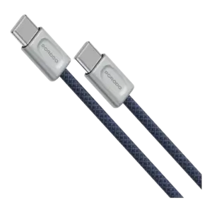کابل شارژ USB-C به USB-C پرودو مدل Cobra توان 60 وات PDUZATCCBL