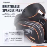 بالش گردنی مسافرتی پرودو Safora همراه با چشم‌بند سه‌بعدی PDLFSTF13EGY - Image 2