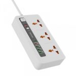 چندراهی برق و شارژر چندپورته پرودو مدل Multi-Port Power Hub با تایمر PDFWCH013 - Image 8