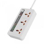 چندراهی برق و شارژر چندپورته پرودو مدل Multi-Port Power Hub با تایمر PDFWCH013 - Image 6