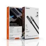 کابل گیمینگ USB-C به USB-C پرودو T-Flow با کانکتور 90 درجهPDCBL60BK - Image 3
