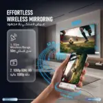 مبدل نمایشگر بی‌سیم USB-C به HDMI پاورولوژی مدل AIROMA PWTC03WH - Image 5