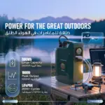 پاوراستیشن پاورولوژی Armes ظرفیت 150000mAh توان 500 وات مدل PWA500W - Image 7
