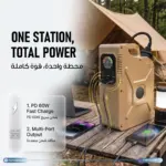 پاوراستیشن پاورولوژی Armes ظرفیت 150000mAh توان 500 وات مدل PWA500W - Image 5