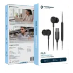 هندزفری سیمی پرقدرت پاورولوژی Filo با رابط USB-C مدل PW4112 - Image 2