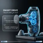 ماساژور تفنگی کوچک پاورولوژی مدل Mova PWJCM5VBLWH - Image 2