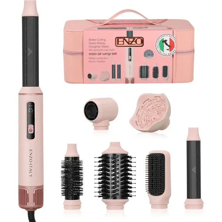 inxmrxxUbEA7l8hQ سشوار و حالت دهنده مو چندکاره ENZO مدل EN-6604 Air Wrap Set اصل - Image 1